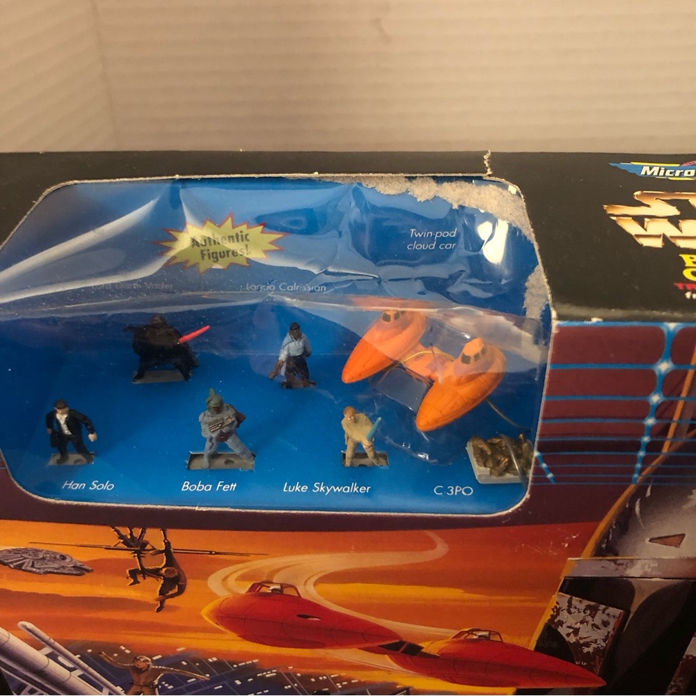 Star Wars Micro Machines Boba Fett/Cloud City Playset - Picture 12 of 14